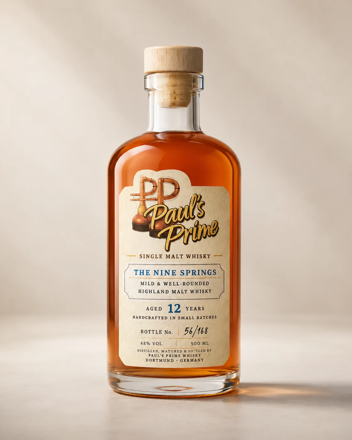 Paul’s Prime Glencadam als heller Studio-Product-Shot